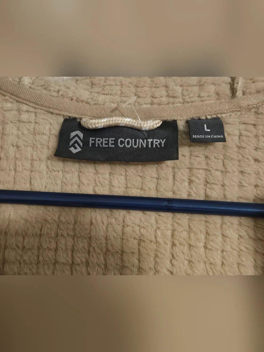 Free Country Grid Butter Pile Anorak Jacket
